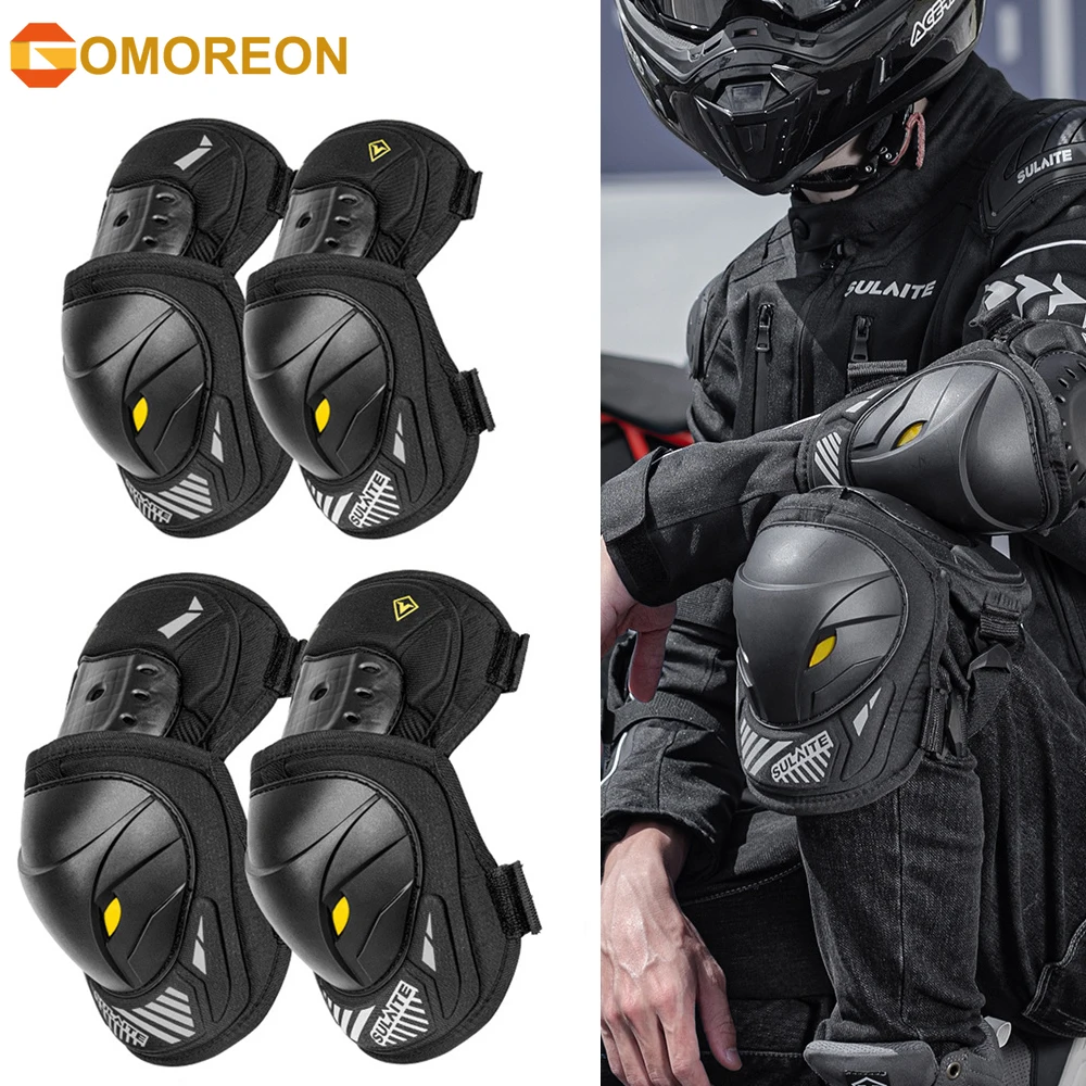 Mountain Biking Knee Pads - GOMOREON 1 Par de Protetores de