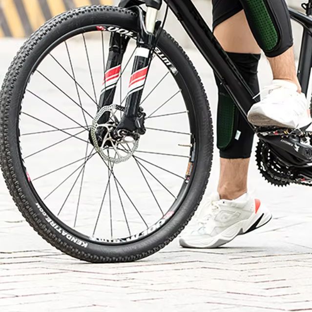 Mountain Biking Knee Pads - Protetores de Joelho Anticolisão e Antiderrapantes