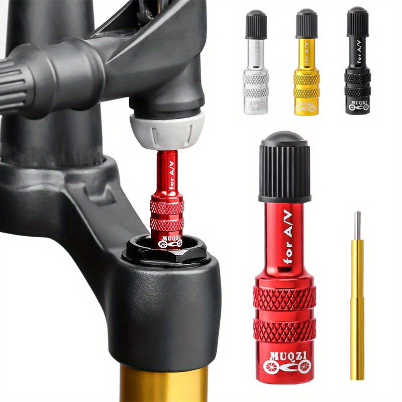 Mtb Fork Air - Adaptador de válvula de garfo dianteiro