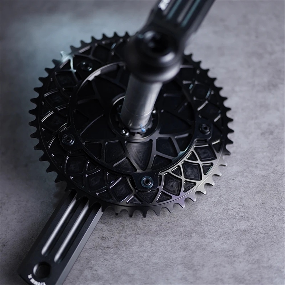 Mountain Biking Track - NOVO ZR-TK1 Coroa e Spider para