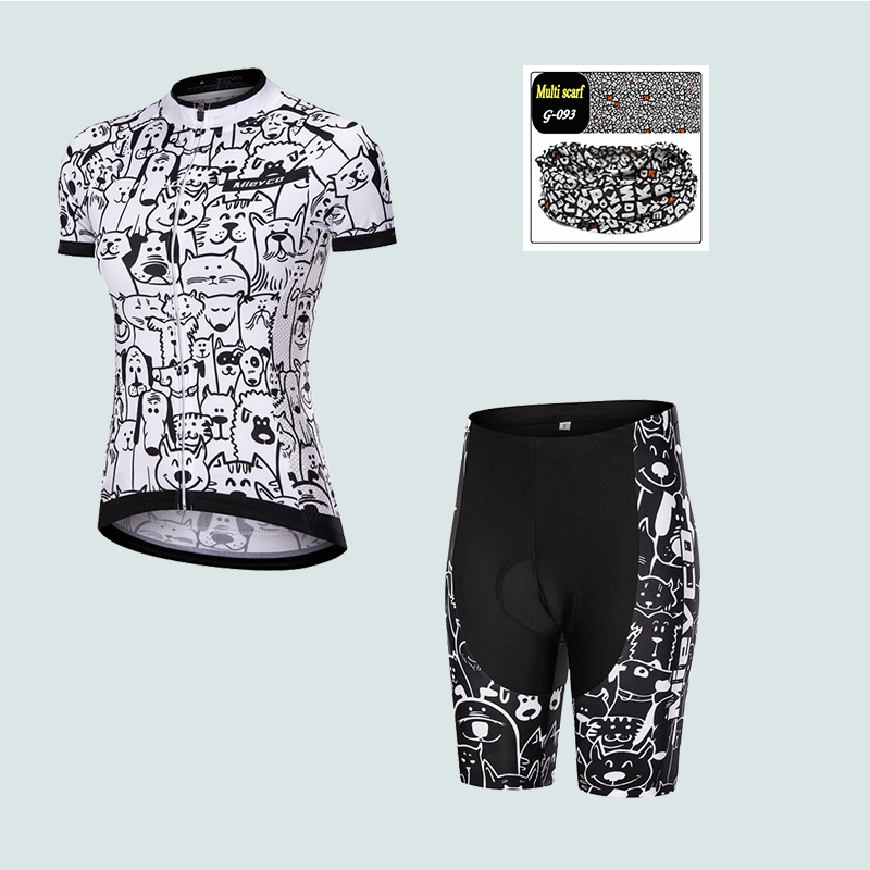 Mountain Biking Shorts Women - Terno de camisa de ciclismo feminino,