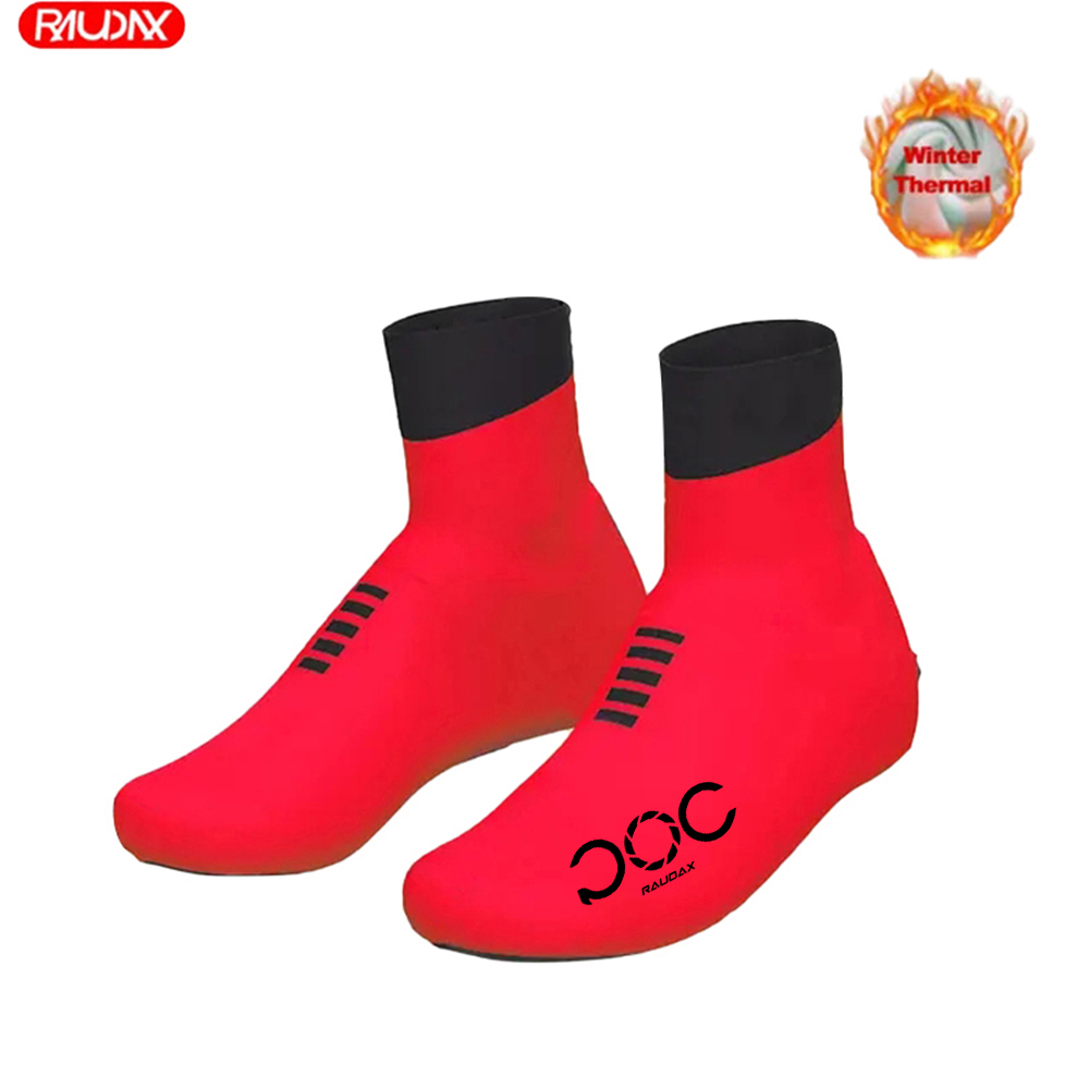 Mountain Biking Shoes - RAUDAX-Capa de sapato quente para bicicleta
