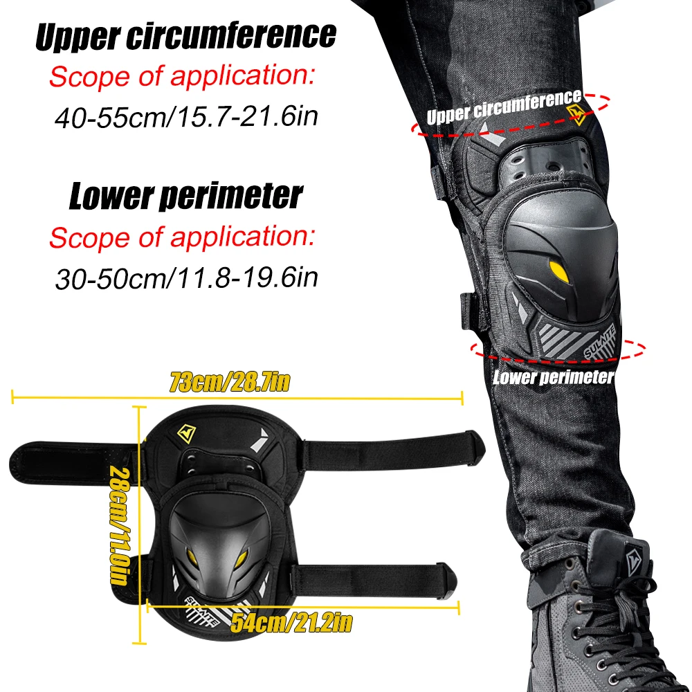 GOMOREON 1 Par de Protetores d - Mountain Biking Knee Pads avaliação e preço