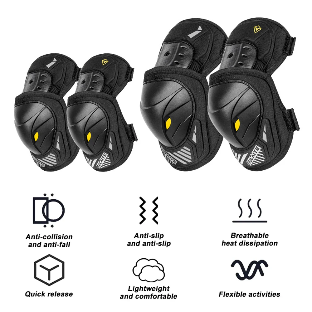 GOMOREON 1 Par de Protetores d - Mountain Biking Knee Pads avaliação e preço