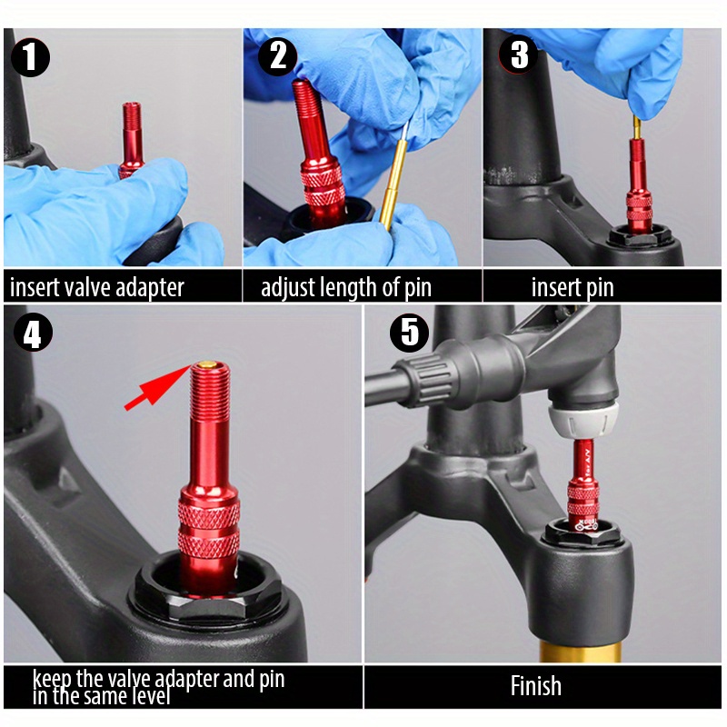 Adaptador de válvula de garfo  - Mtb Fork Air avaliação e preço