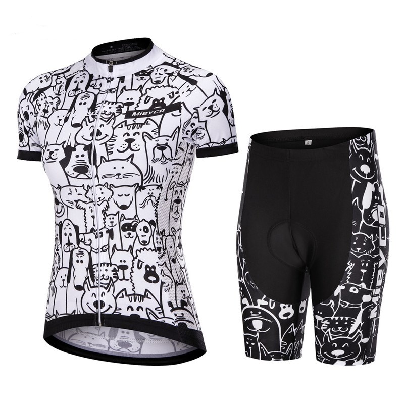 Terno de camisa de ciclismo fe - Mountain Biking Shorts Women avaliação e preço