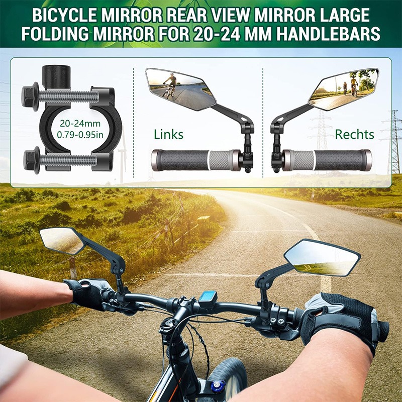Espelho retrovisor de alta def - Mountain Biking Definition avaliação e preço