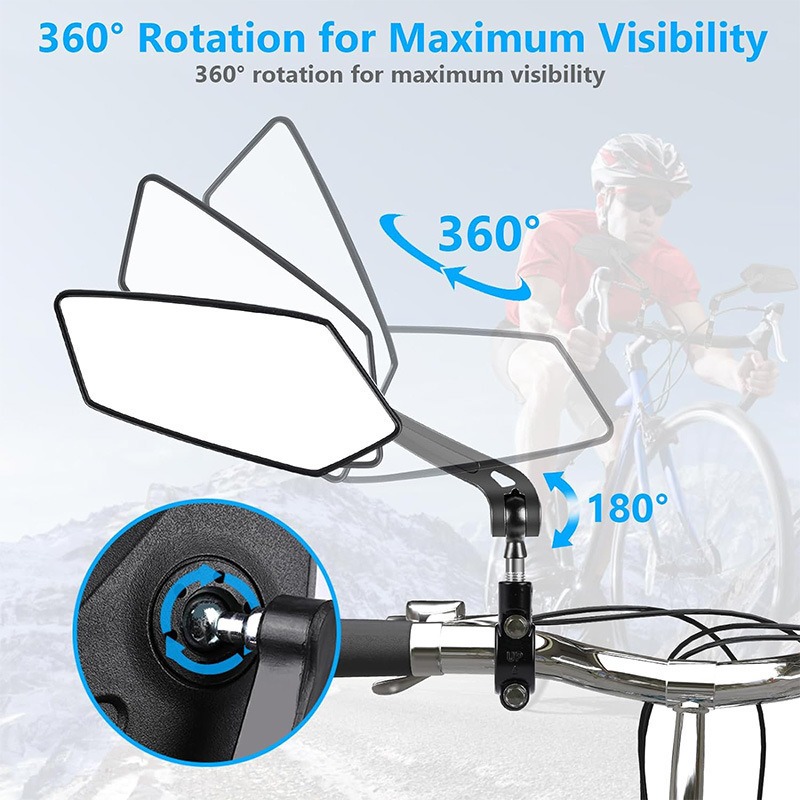 Espelho retrovisor de alta def - Mountain Biking Definition avaliação e preço