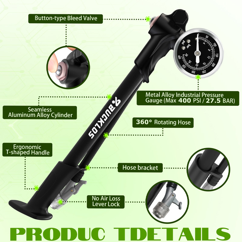 Bomba de Ar para Bicicleta BUC - Mtb Fork Air avaliação e preço