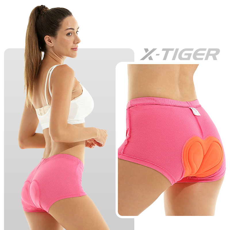 X-TIGER roupa interior de cicl - Mountain Biking Shorts Women avaliação e preço